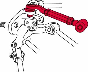 spc rear camber arms – honda accord euro cl7 cl9 (pair)
