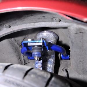 hardrace front upper camber arms – honda civic ek (black)
