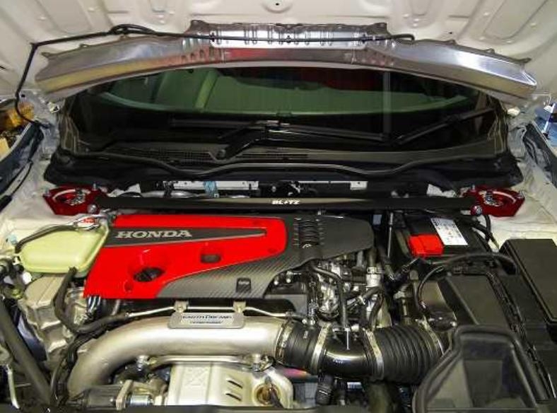 blitz front strut tower bar – honda civic fk8 type r