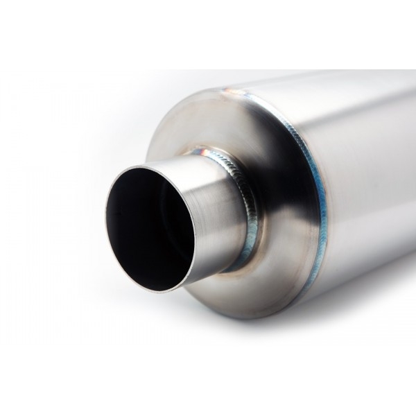 blox racing turndown muffler – 2.5″ inlet