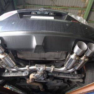 invidia r400 catback exhaust – subaru wrx hatch 2008 2014/sti 2011 2014 (straight ti tips)