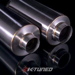 k tuned turndown muffler – 3″ inlet