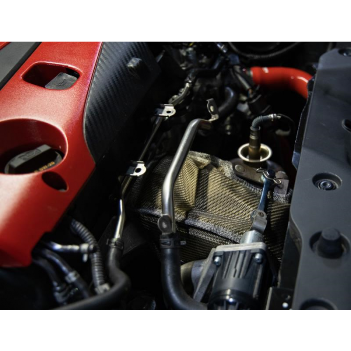 mishimoto turbo blanket – honda civic fk8 type r