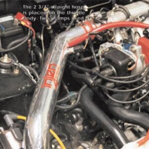 injen cold air intake – honda civic ek em b series (black)