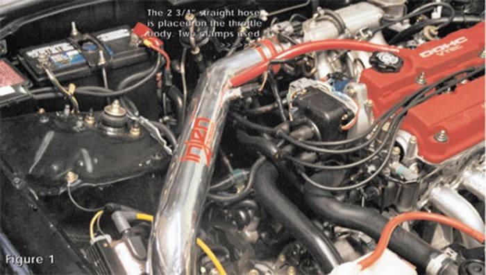 injen cold air intake – honda civic ek em b series (black)