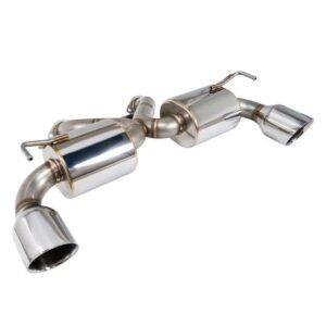remark v2 axleback set – nissan 370z (double wall stainless tips)