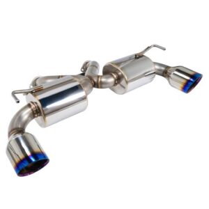 remark v2 axleback set – nissan 370z (double wall burnt tips)