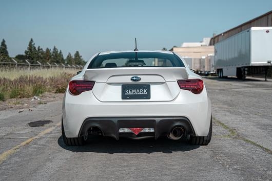 remark r1 cat back exhaust – subaru brz/toyota 86 (stainless tip)