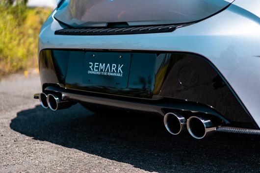 remark cat back exhaust – toyota corolla hatch e210 (quad exit, stainless tips)