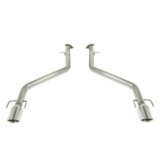 remark axleback muffler delete set – lexus is 2021+ (double wall stainless tips)