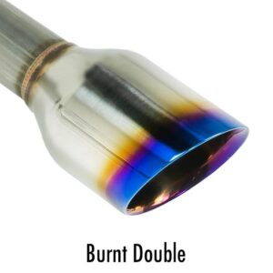 remark axleback muffler delete set – lexus is 2014 2016 (double wall burnt tips)