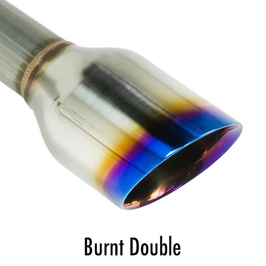 remark axleback muffler delete set – lexus is 2014 2016 (double wall burnt tips)