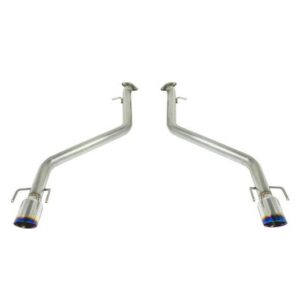 remark axleback muffler delete set – lexus is 2021+ (double wall burnt tips)