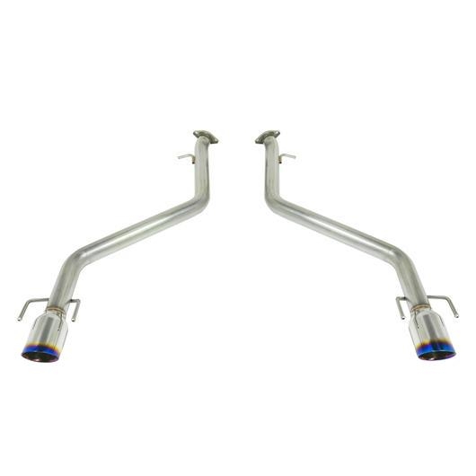 remark axleback muffler delete set – lexus is 2021+ (double wall burnt tips)