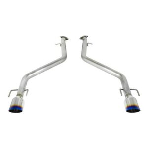remark axleback muffler delete set – lexus is 2021+ (single wall burnt tips)