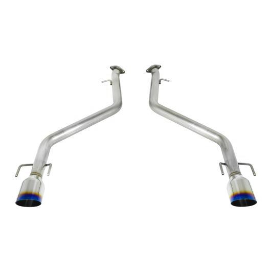 remark axleback muffler delete set – lexus is 2021+ (single wall burnt tips)