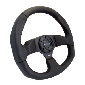 nrg innovations steering wheel – 330mmx320mm/black spokes