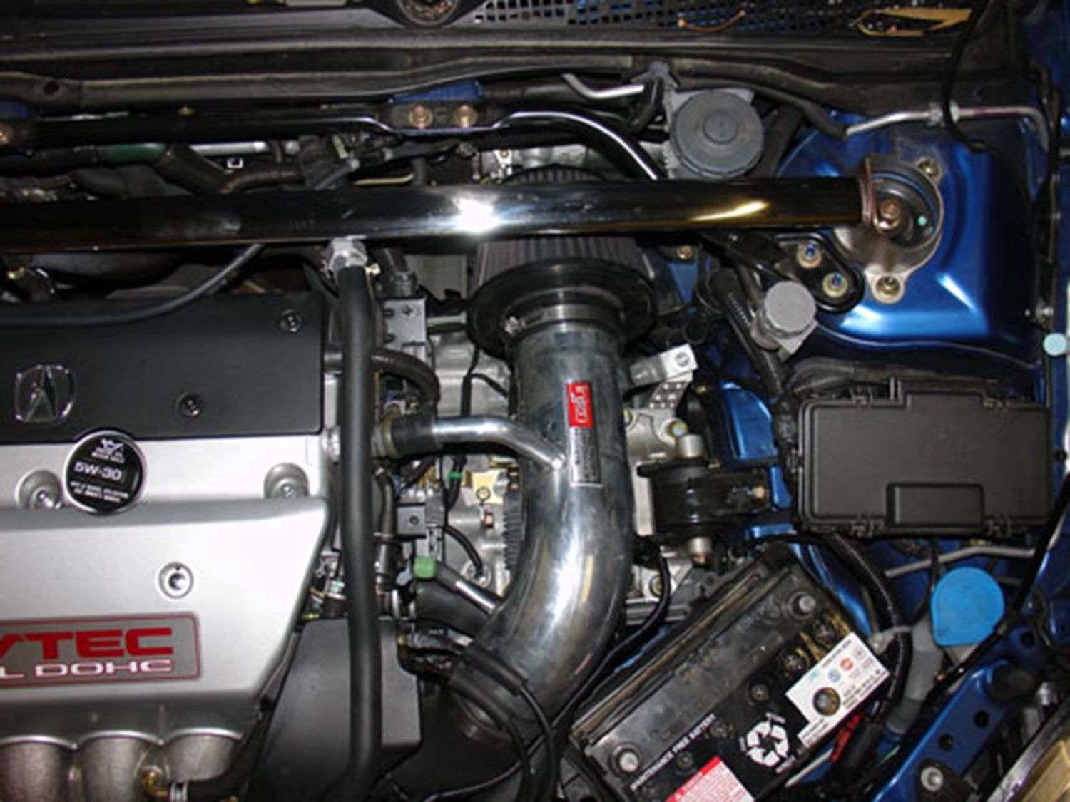 injen short ram intake – honda integra dc5 type s/civic ep3 si (polished)