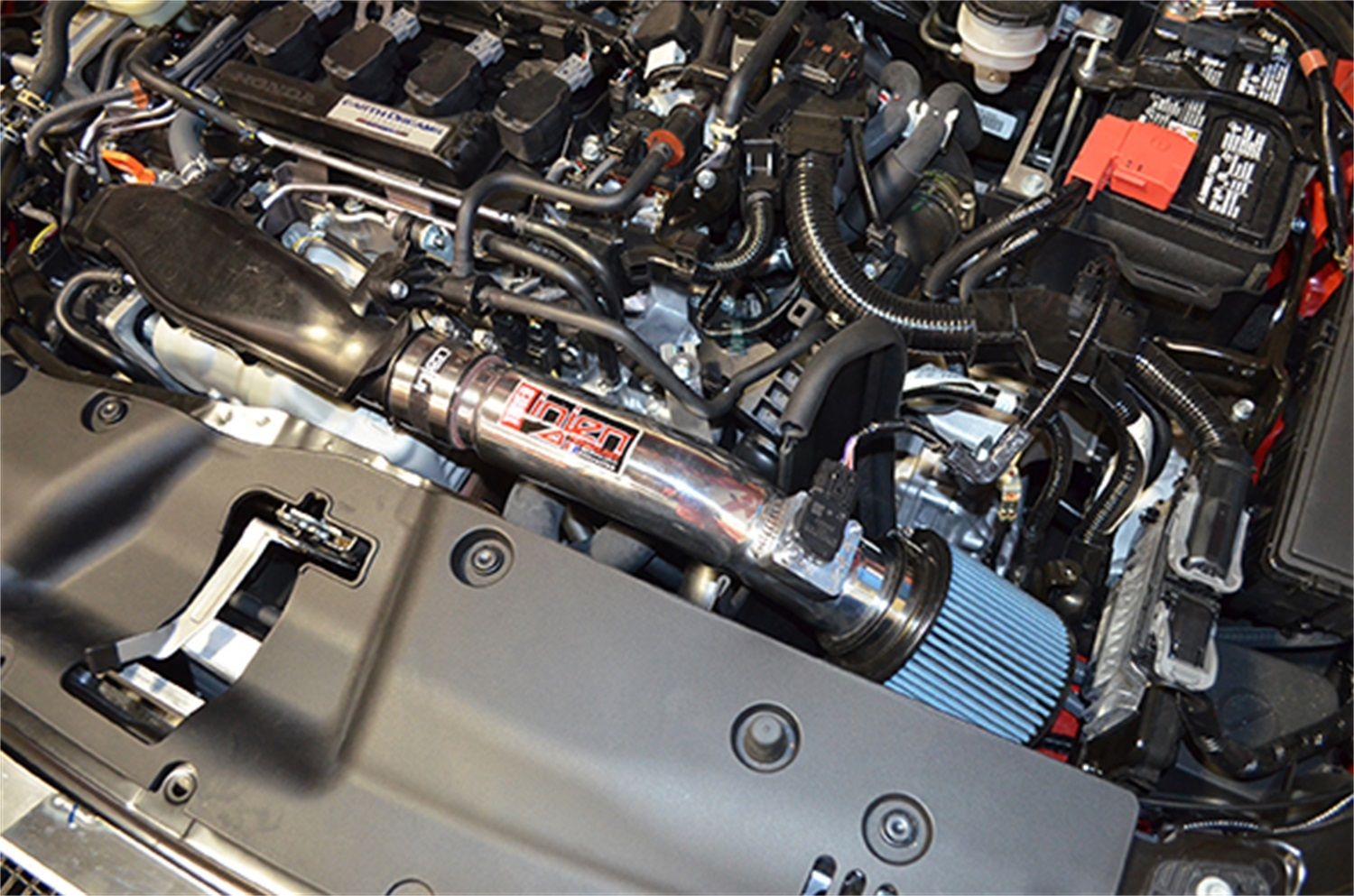 injen short ram intake – honda civic fk4 fk7 1.5l turbo (polished)