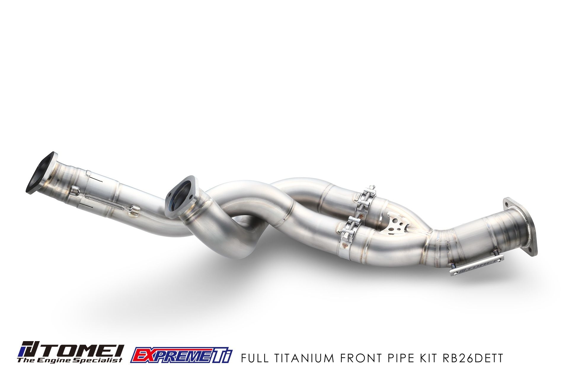 tomei expreme ti full titanium front pipe kit – nissan rb26dett
