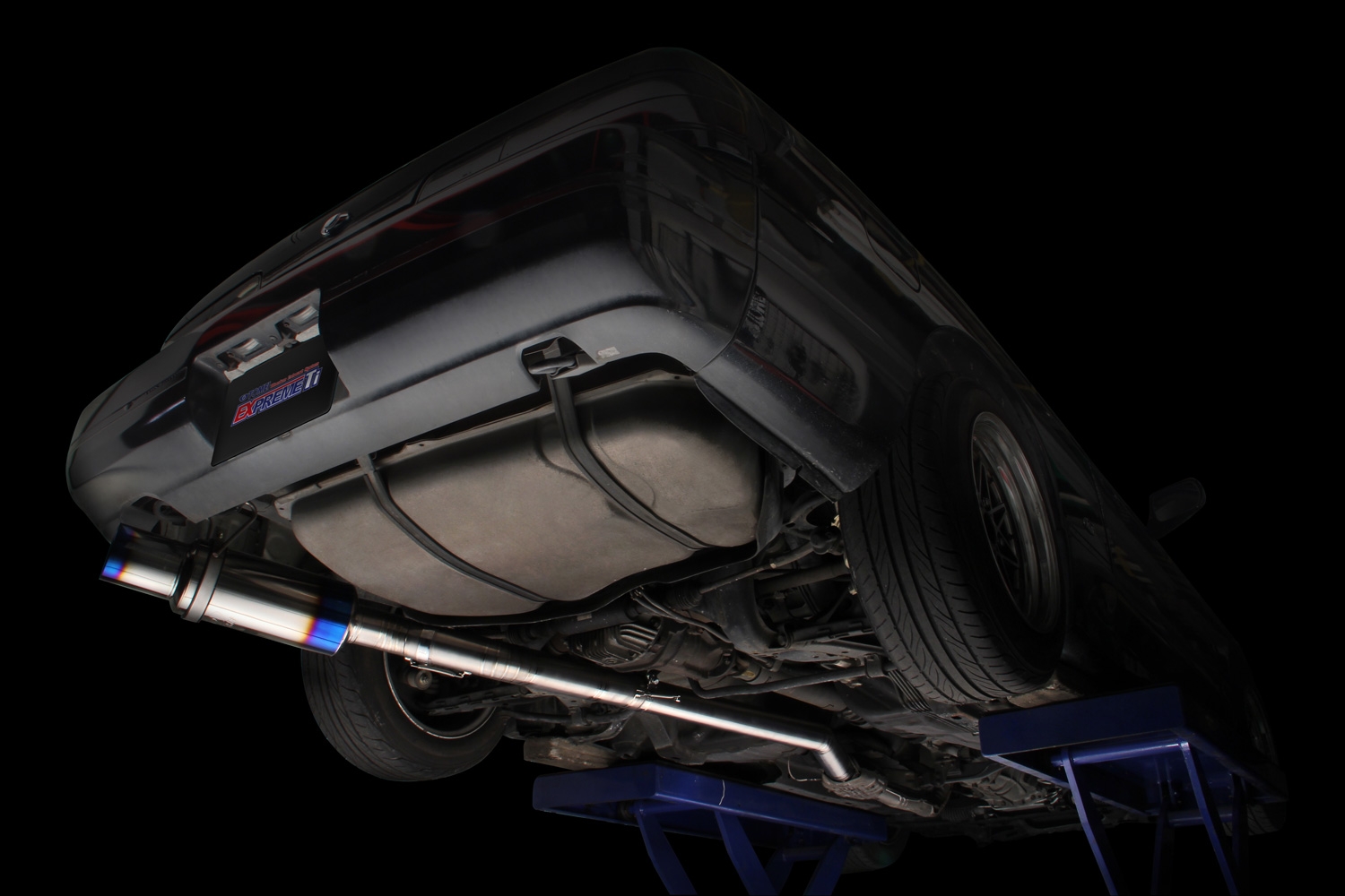 tomei expreme ti cat back titanium exhaust – nissan silvia 180sx/s13 sr20det