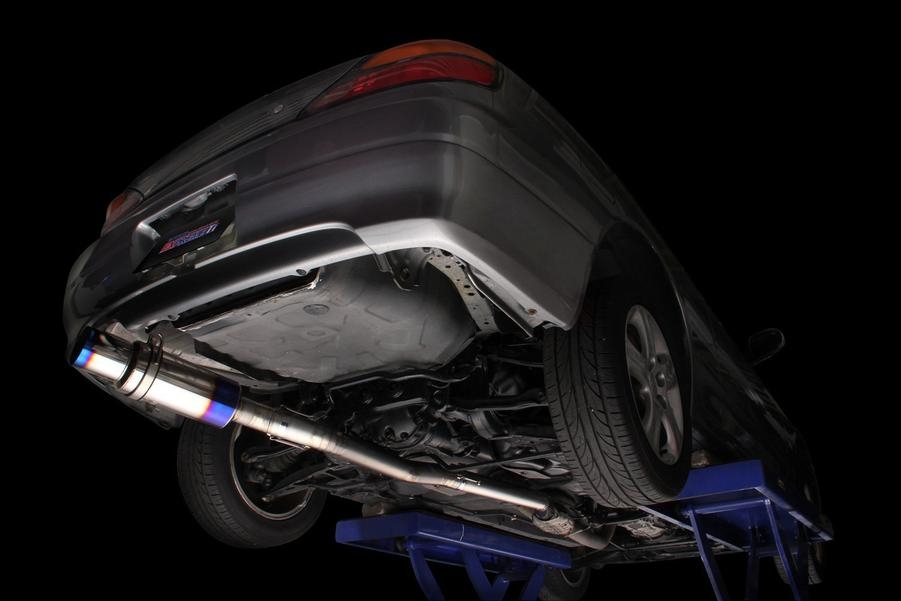 tomei expreme ti cat back titanium exhaust – nissan silvia s15 sr20det
