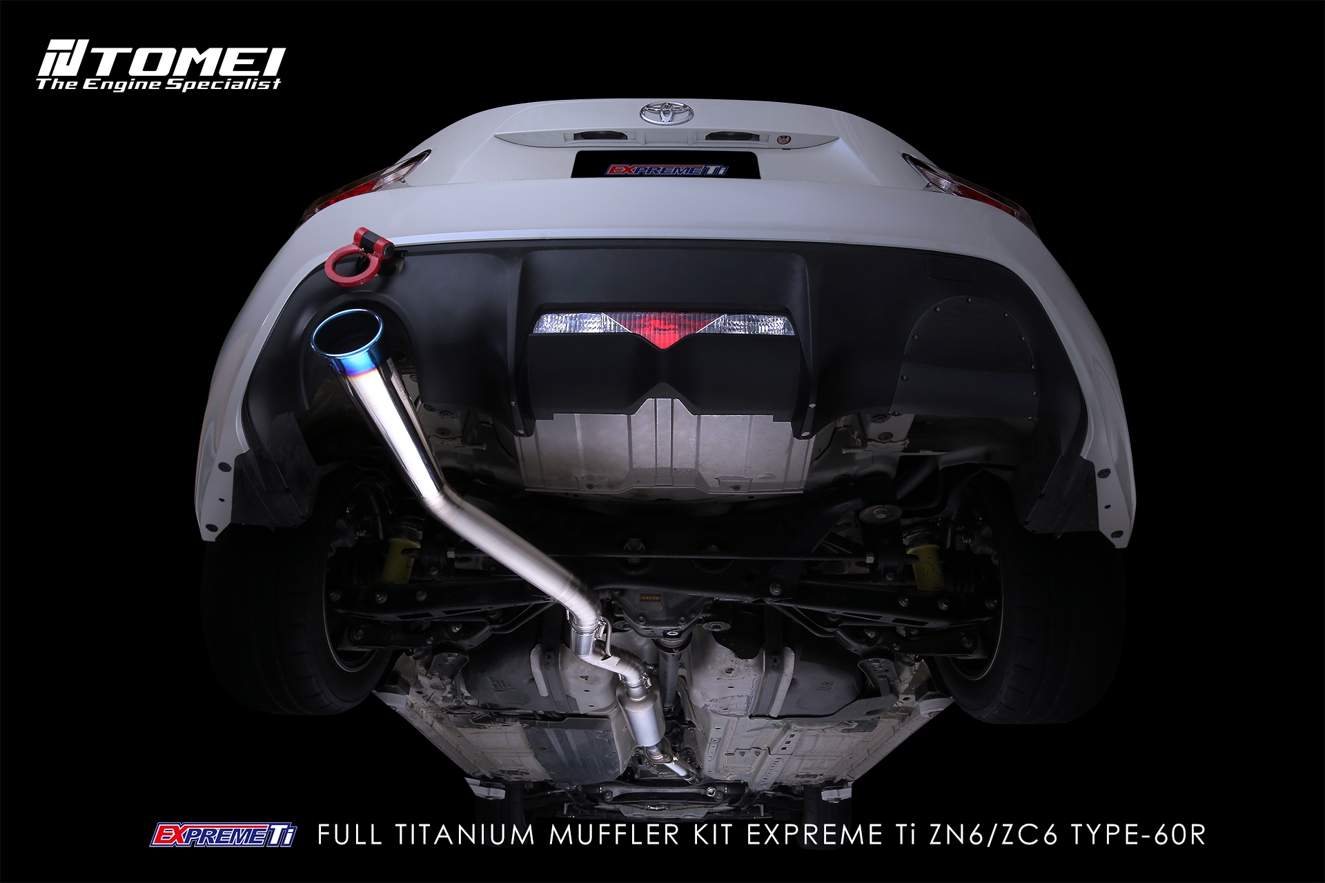 tomei expreme ti cat back titanium exhaust – subaru brz/toyota 86 (type 60r)