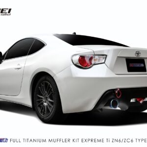 tomei expreme ti cat back titanium exhaust – subaru brz/toyota 86 (type 60r)