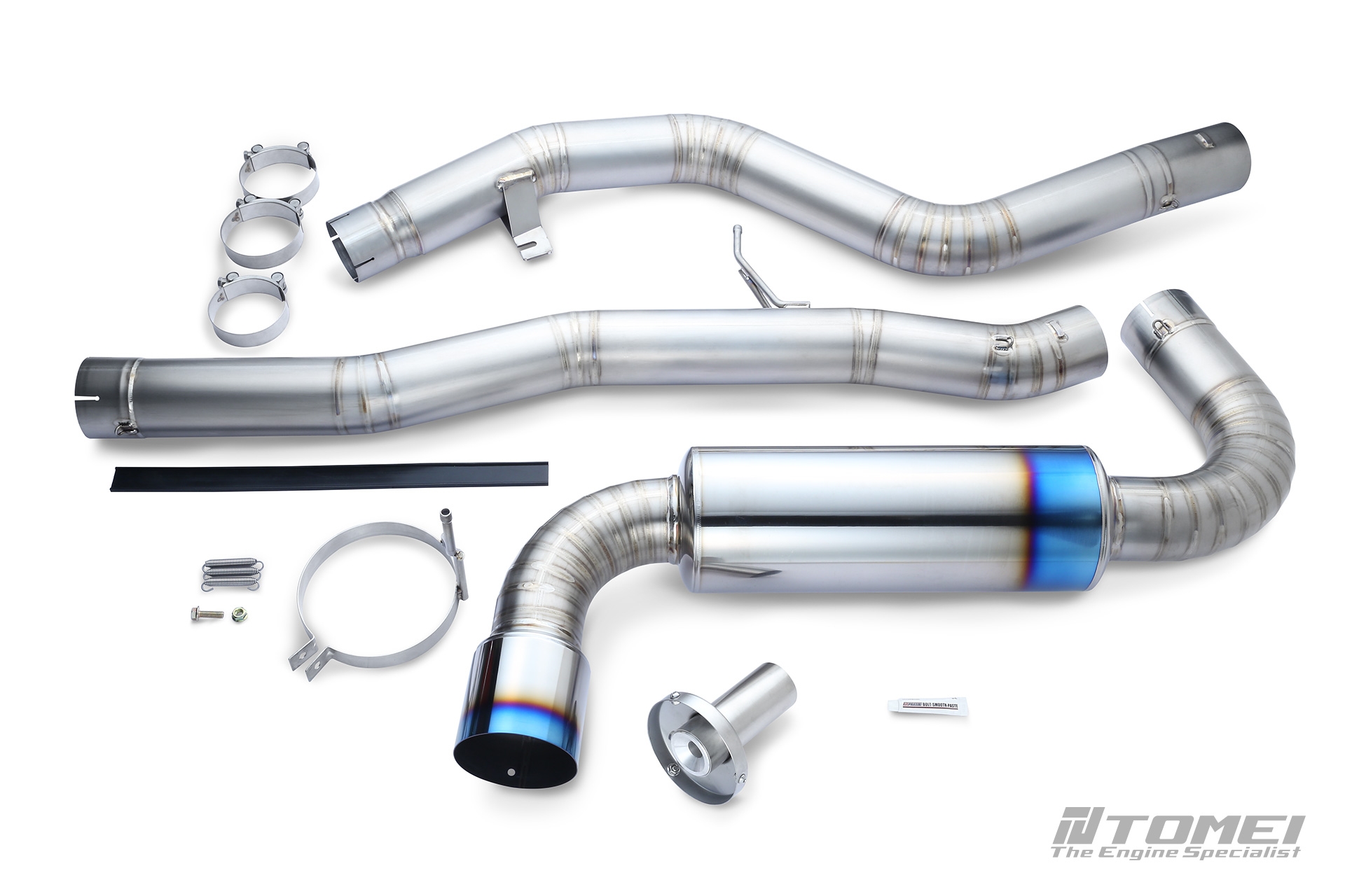 tomei expreme ti cat back titanium exhaust – toyota gr supra (type r)