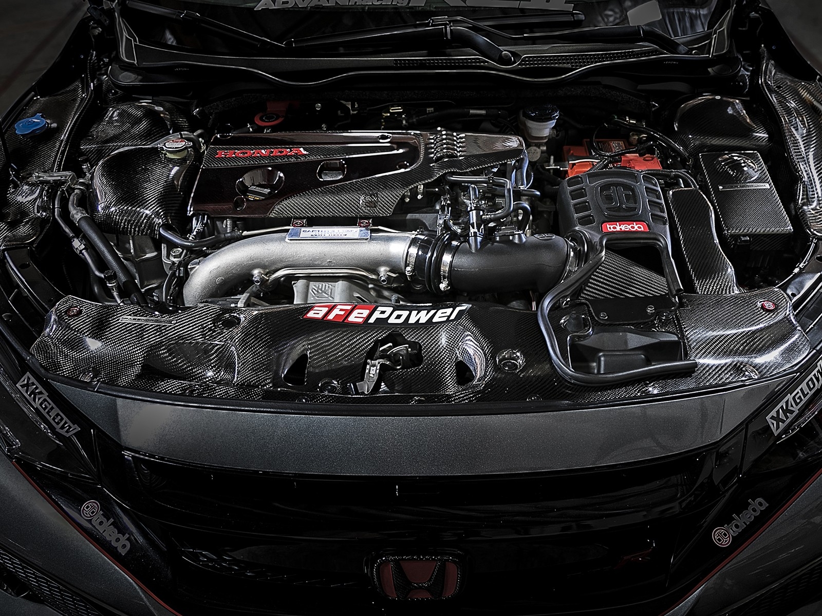 afe takeda momentum pro dry s cold air intake system – honda civic fk8 type r