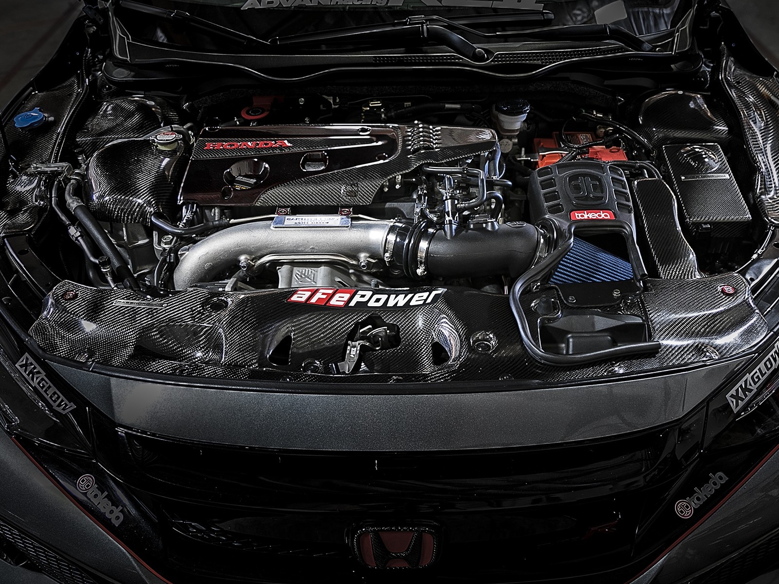 afe takeda momentum pro 5r cold air intake system – honda civic fk8 type r