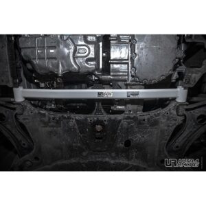 ultra racing front lower member brace – honda fit/jazz gk gp 2014 2020