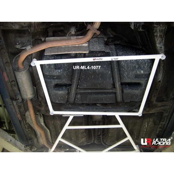 ultra racing middle member brace – honda fit/jazz 2001 2007