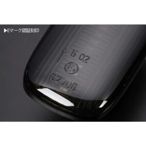 smoke dynamic led indicator blinker light for 99 02 nissan silvia s15 200sx spec r