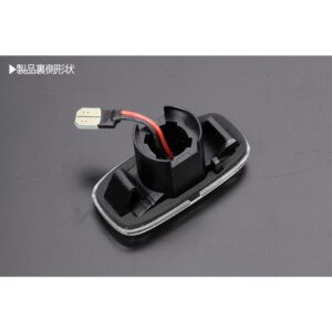 clear dynamic led indicator blinker light for nissan skyline r34 / gtr r33 cefiro a32 a33