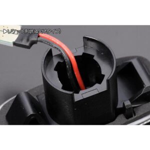 clear dynamic led indicator blinker light for nissan skyline r34 / gtr r33 cefiro a32 a33