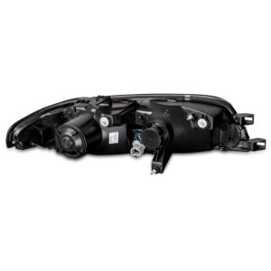 jdm black oe projector headlights for nissan skyline r33 gtr gts25 gts series 1&3 head lights