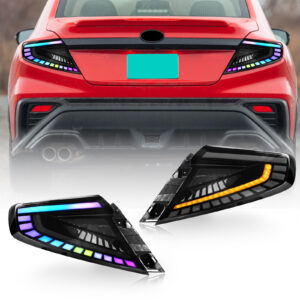 v4 rgb led dynamic taillights for 22 25 subaru wrx vb tail lights