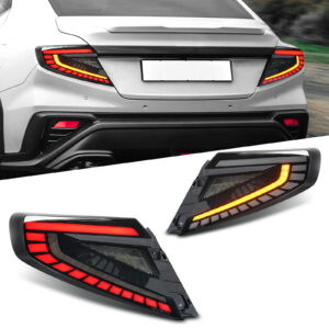 v4 smoke white led dynamic taillights for 22 25 subaru wrx vb tail lights