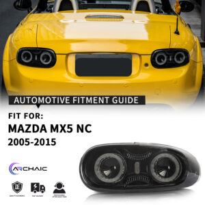 smoke full led sequential indicators tail lights for 05 15 mazda mx5 nc taillights