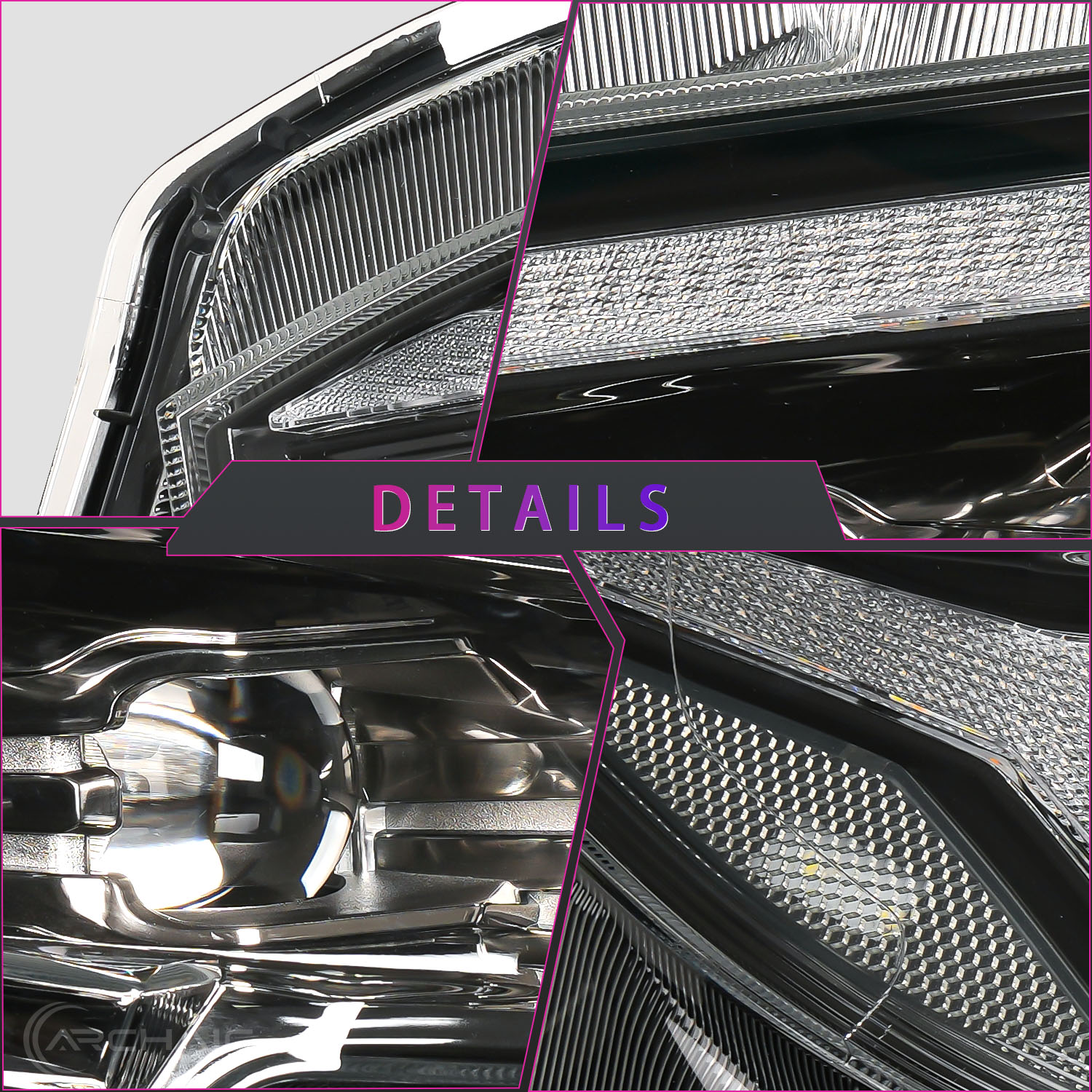 tri led projector led dynamic headlights for 16 21 honda civic fk7 fk8 fc1 head lights